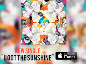 Graffiti6 - "U Got The Sunshine" website banner