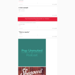 Pop Unmuted - Homepage