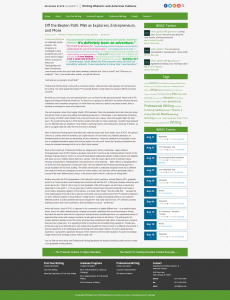 MSU Writing, Rhetoric & American Cultures - Single post