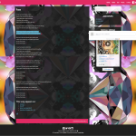 Graffiti6 website redesign - lyrics page