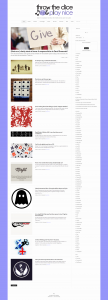 Throw the Dice and Play Nice - homepage