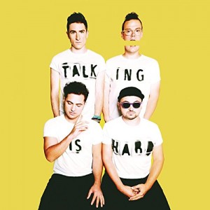 Walk The Moon - Talking Is Hard album cover artwork